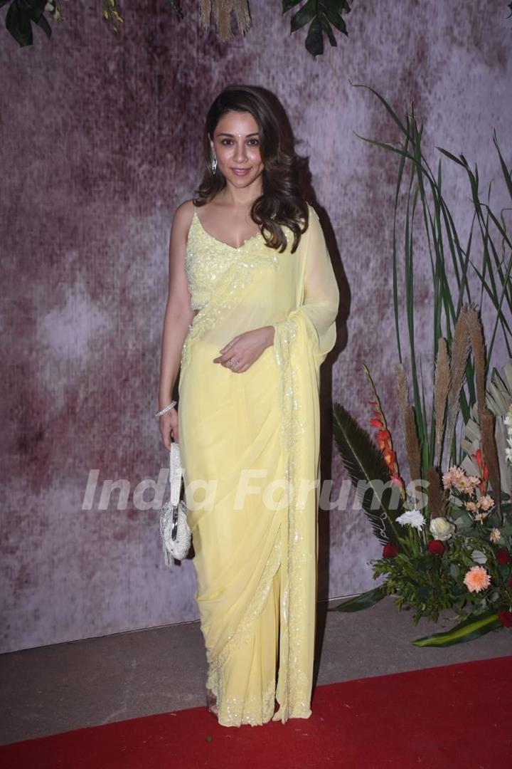 Celebrities snapped at Guneet Monga and Sunny Kapoor’s pre-wedding bash in Mumbai