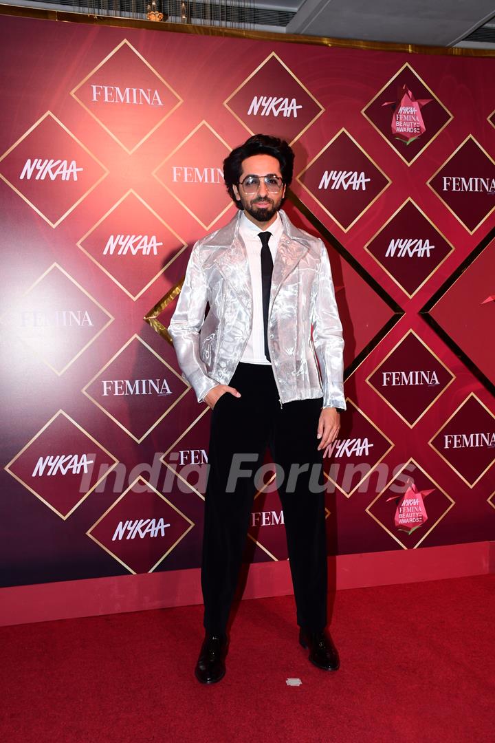 Ayushmann Khurrana  grace Nykaa Femina Beauty Awards 2022