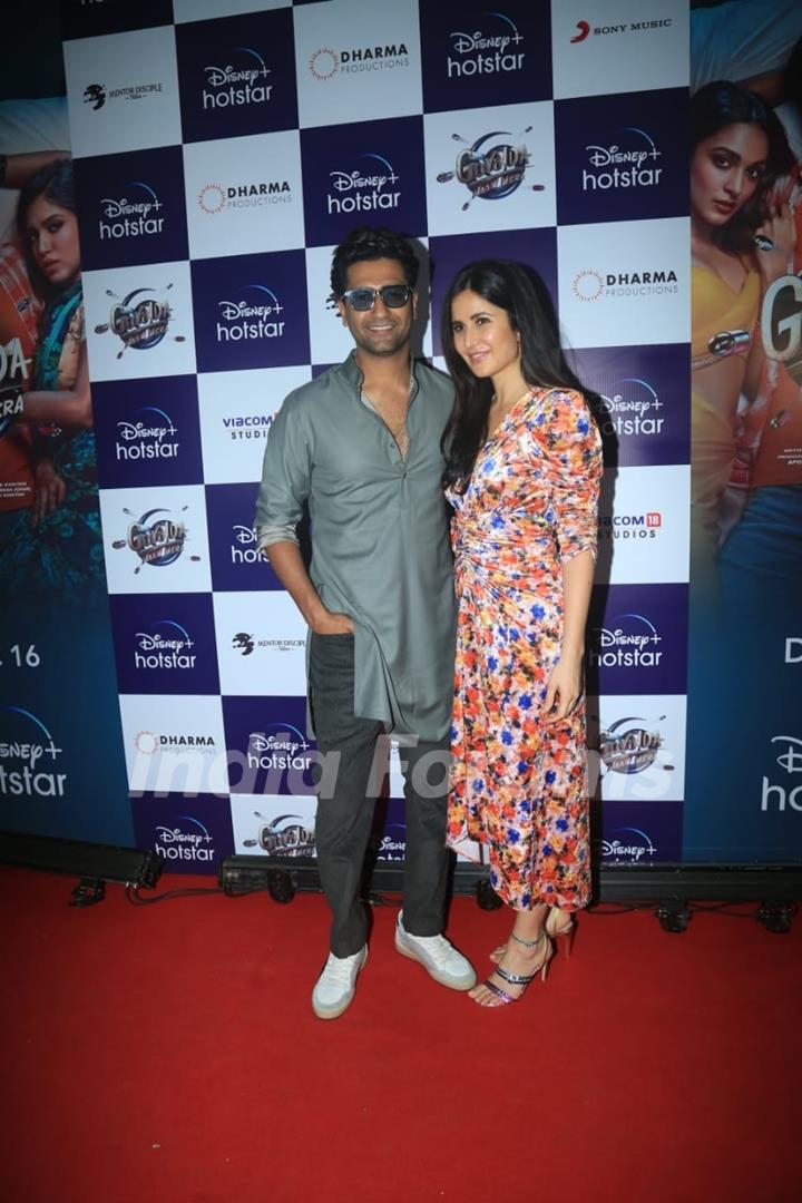 Vicky Kaushal and Katrina Kaif 