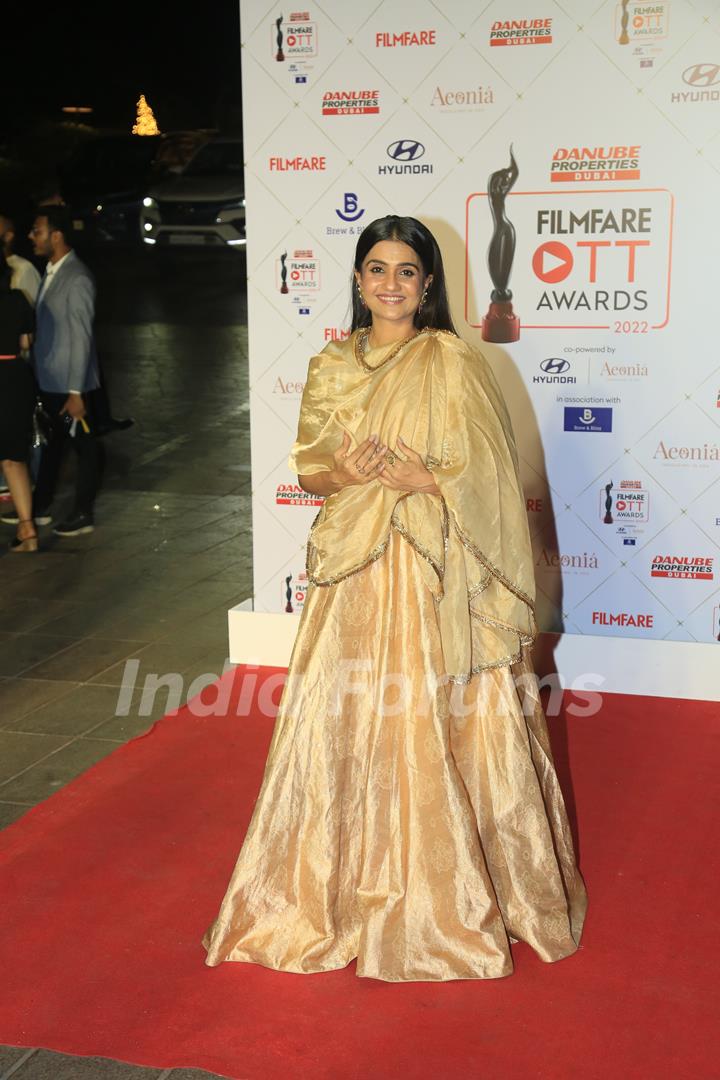 Celebrities attend the Filmfare OTT Awards 2022