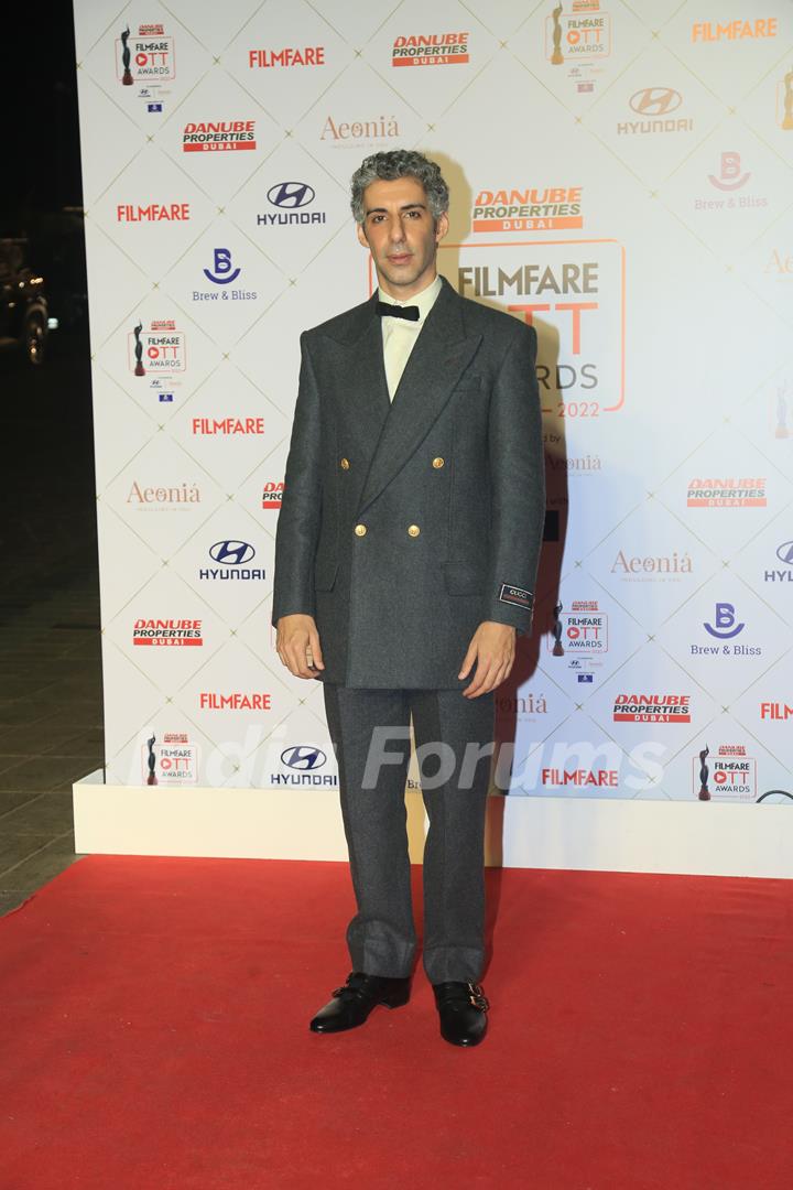 Jim Sarbh attend the Filmfare OTT Awards 2022