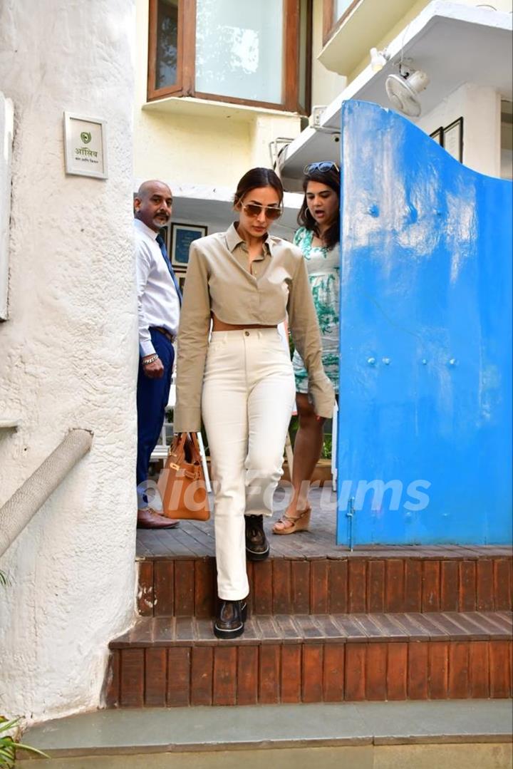 Malaika Arora spotted in Khar 