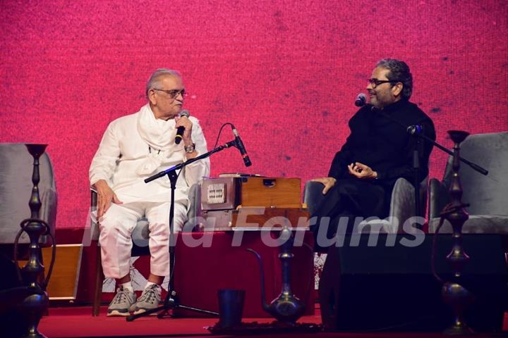 Gulzar, Vishal Bhardwaj snapped at Kuttey’s Mehfil-e-Khaas