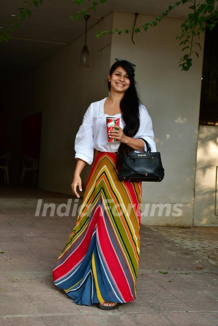 Tanishaa Mukerji spotted in Bandra