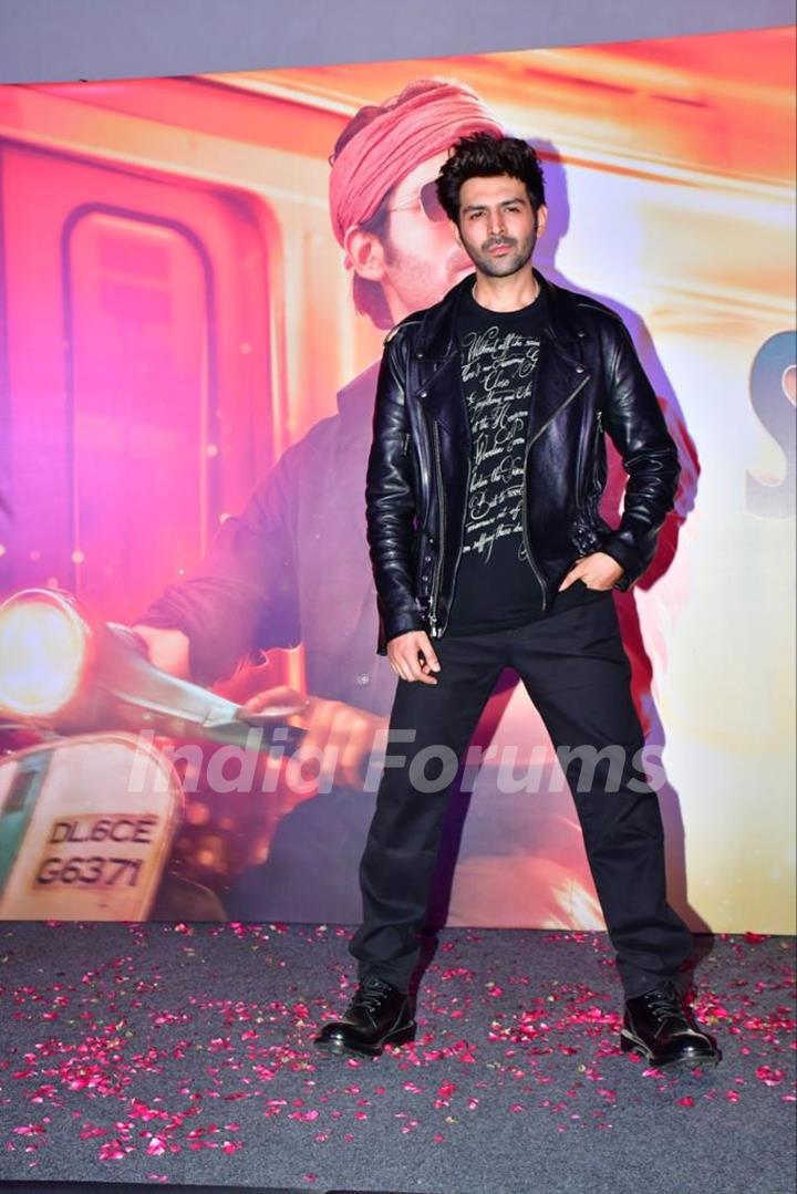 Kartik Aaryan attend the trailer launch of Shehzada