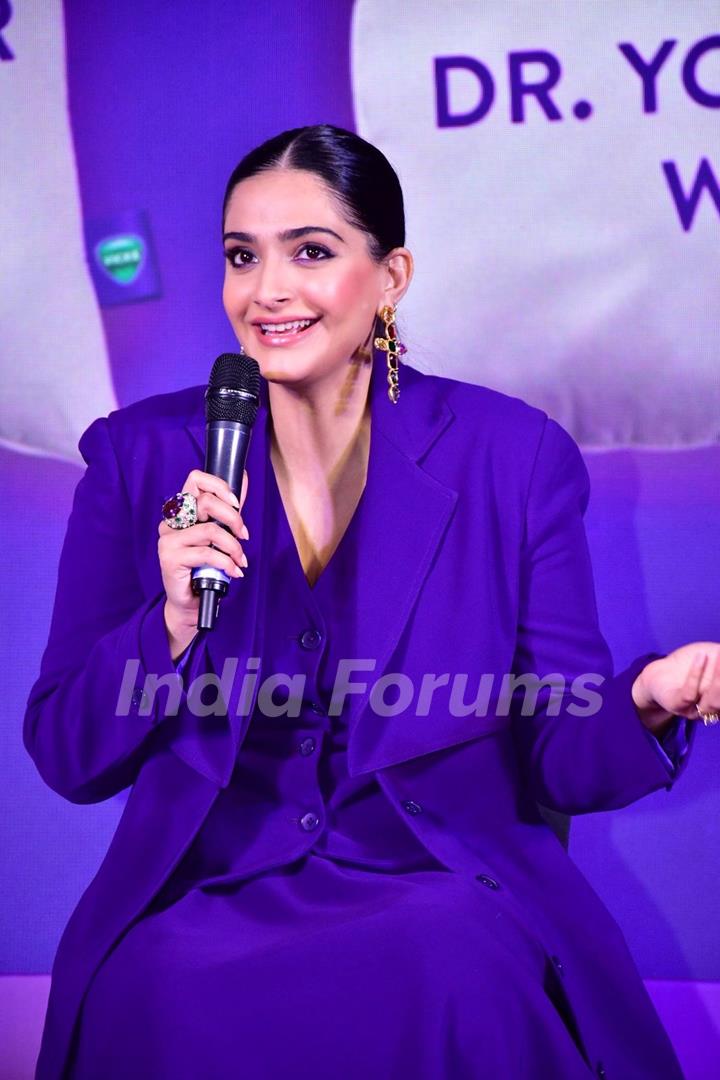 Sonam Kapoor Ahuja grace the launch of Vicks ZzzQuil Natura