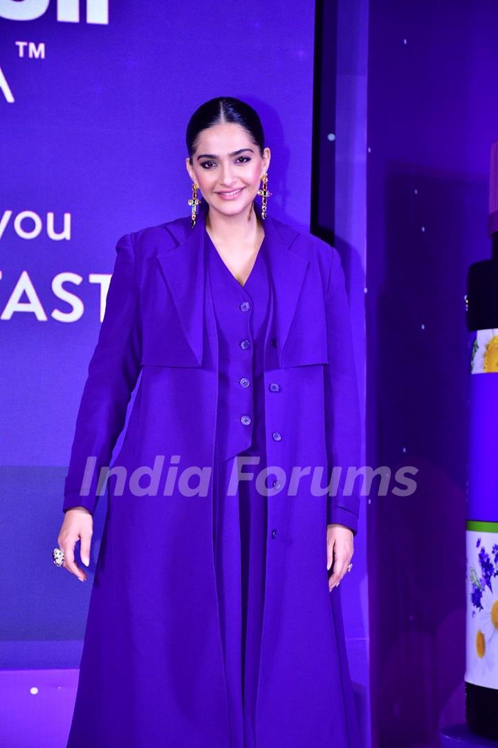 Sonam Kapoor Ahuja grace the launch of Vicks ZzzQuil Natura