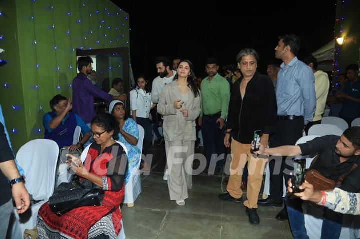 Alia Bhatt and Ranbir Kapoor attend the Mumbai Moments 2023 excellence in photography awards calendar launch