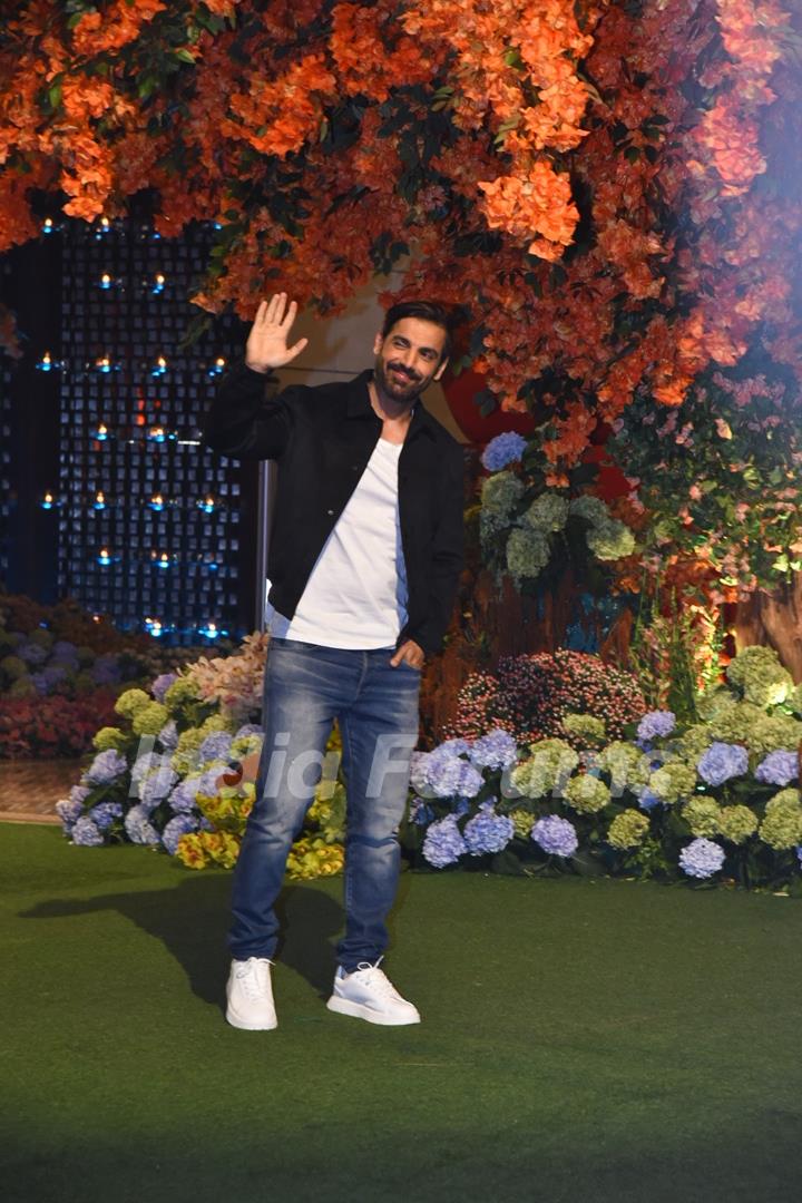 John Abraham  grace the engagement ceremony of Anant Ambani and Radhika Merchant