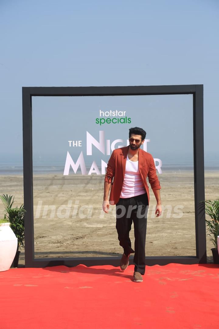 Aditya Roy Kapur snapped at the trailer launch of The Night Manager 