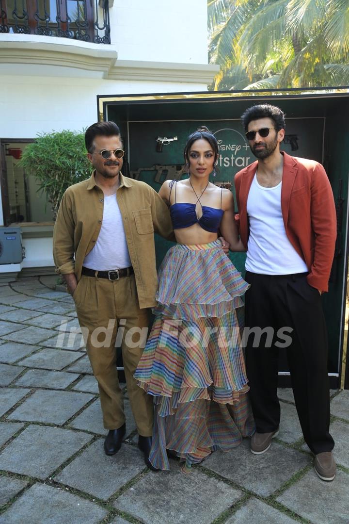  Anil Kapoor, Aditya Roy Kapur, Sobhita Dhulipala and others snapped at the trailer launch of The Night Manager 