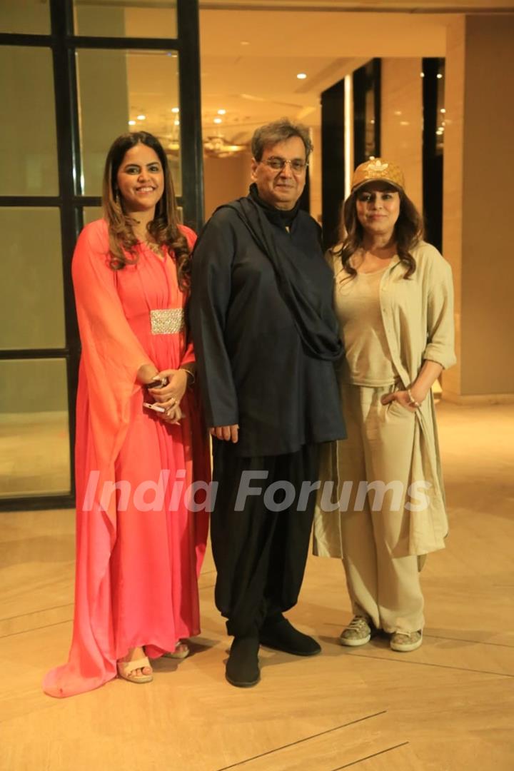 Subhash Ghai, Mahima Chaudhry grace Subhash Ghai’s birthday bash