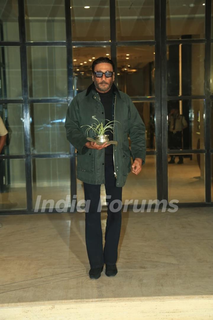 Jackie Shroff grace Subhash Ghai’s birthday bash