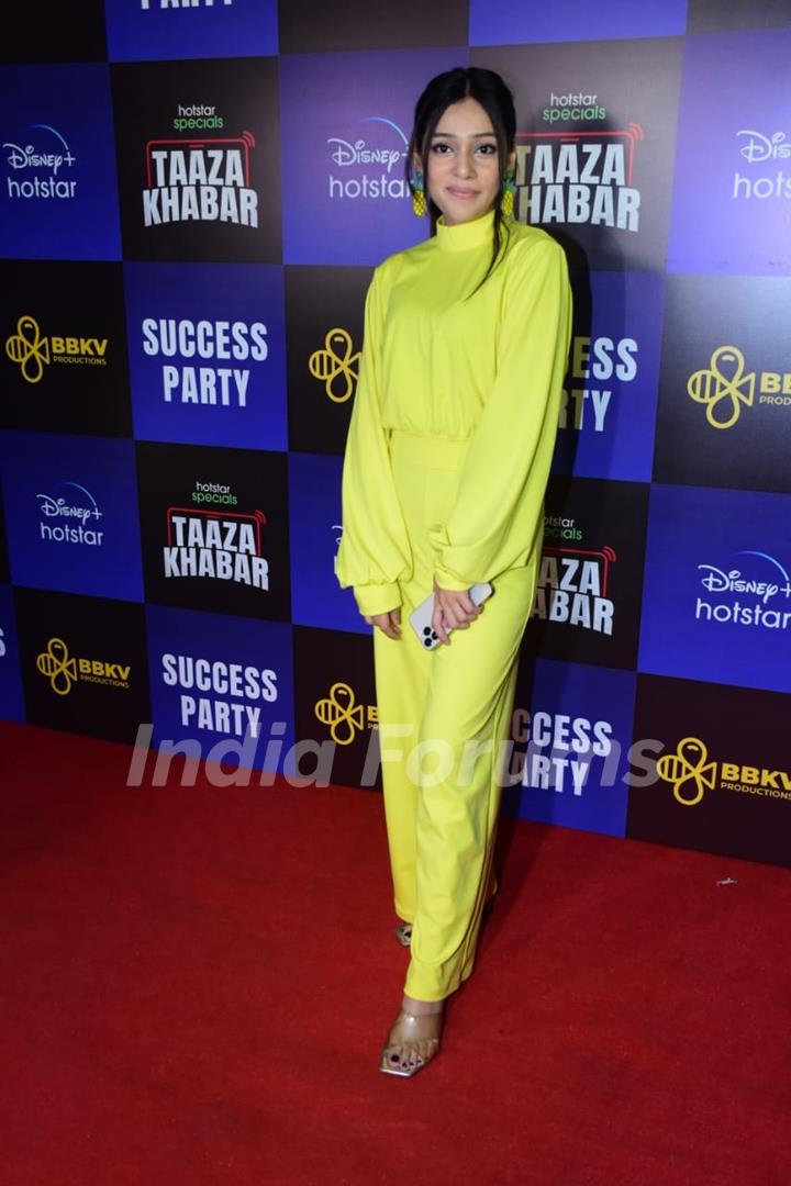 Celebrities attend Taaza Khabar success party