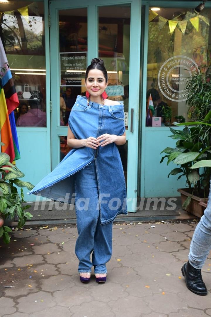 Uorfi Javed snapped in the city 