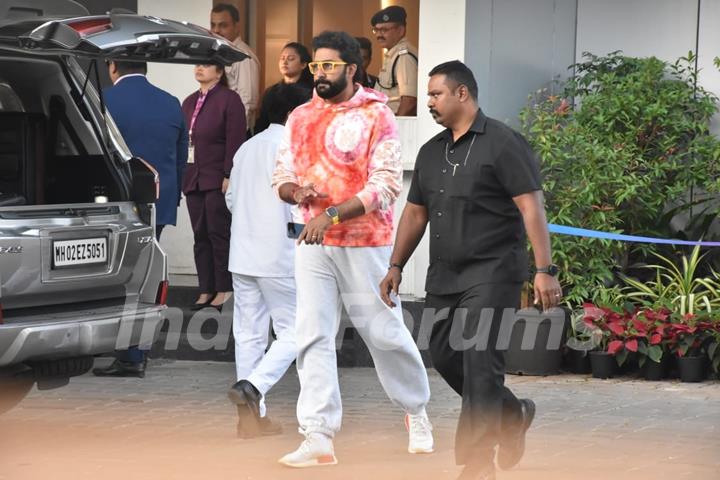 Abhishek Bachchan spotted at the Kalina airport