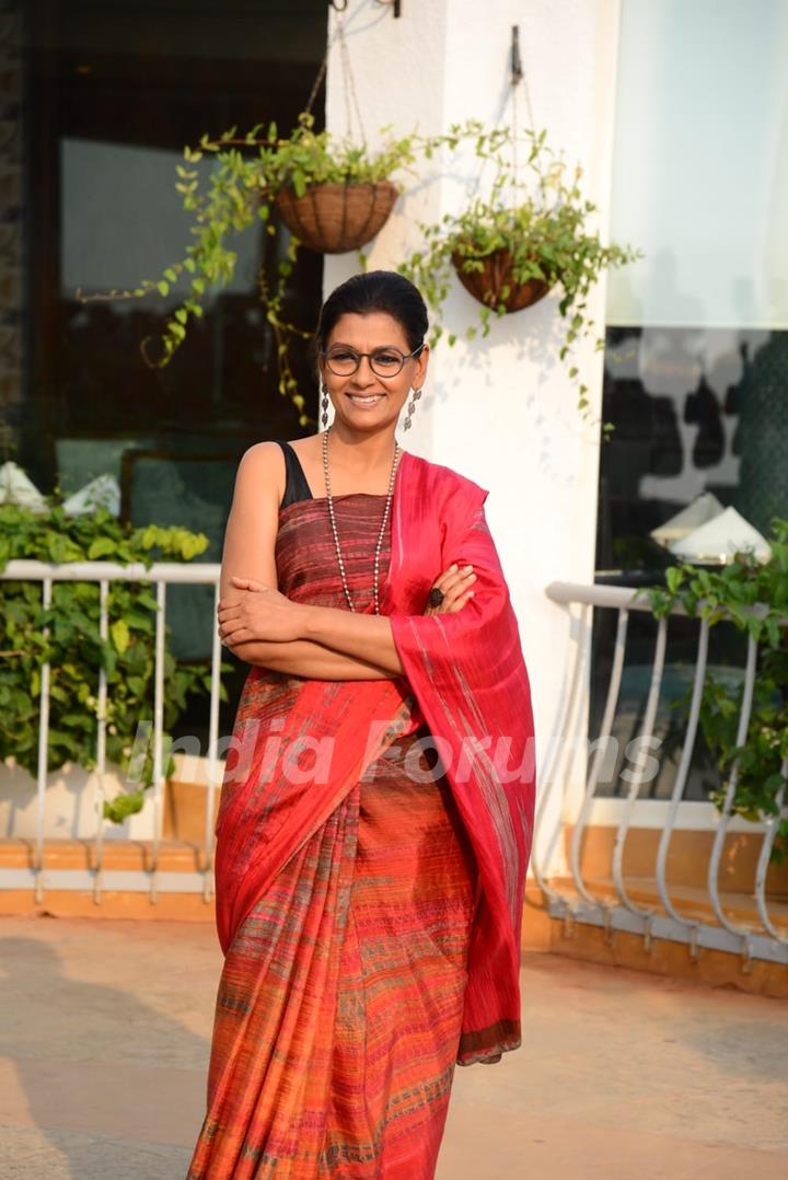 Nandita Das snapped promoting film Zwigato 