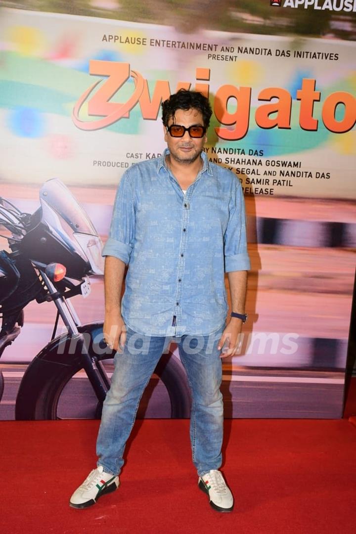 Mukesh Chhabra attend the premiere of Zwigato