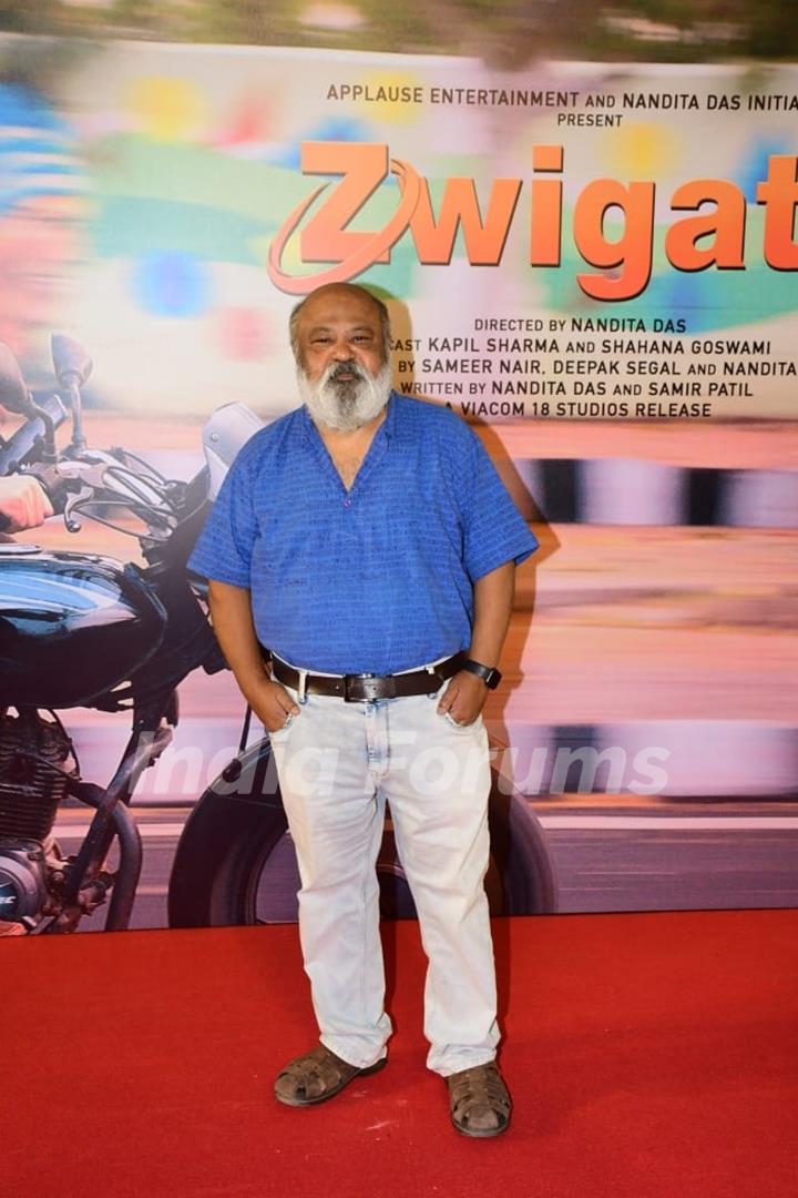 Saurabh Shukla attend the premiere of Zwigato