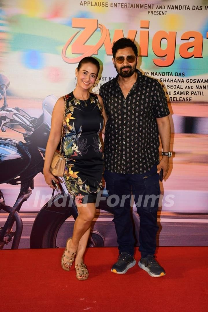 Preeti Jhangiani, Parvin Dabas attend the premiere of Zwigato