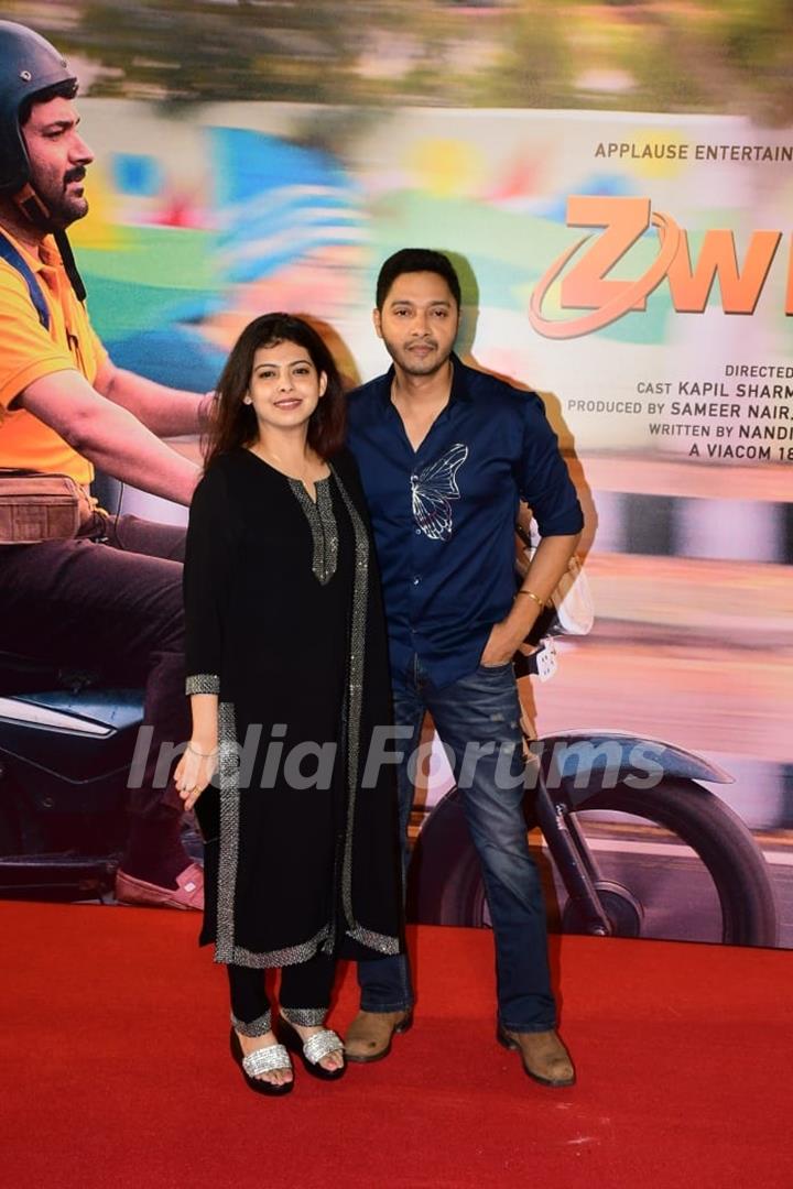 Shreyas Talpade  attend the premiere of Zwigato