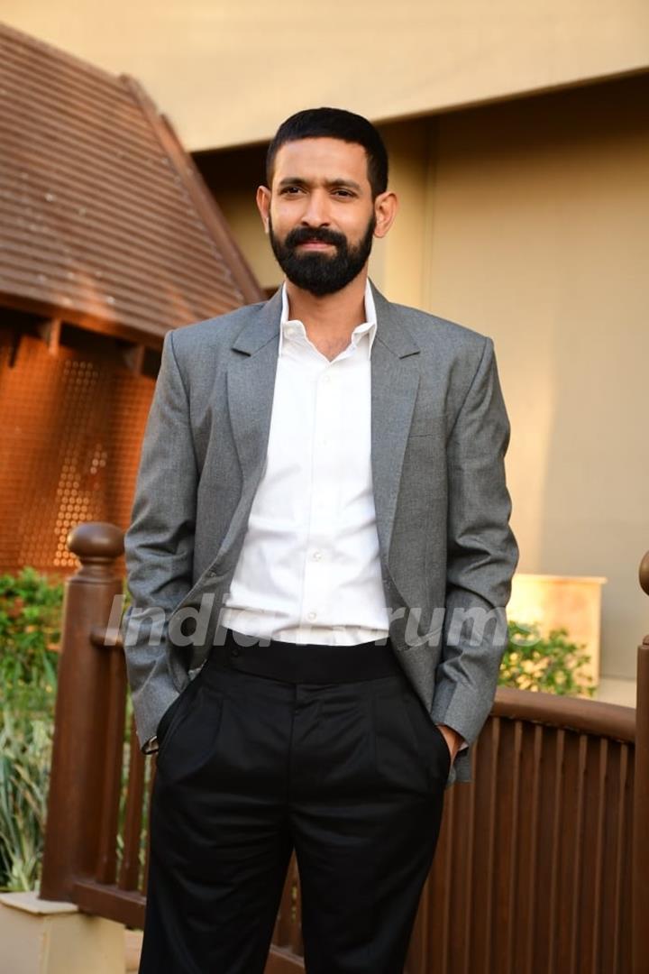 Vikrant Massey  snapped promoting upcoming film Gaslight in the city 