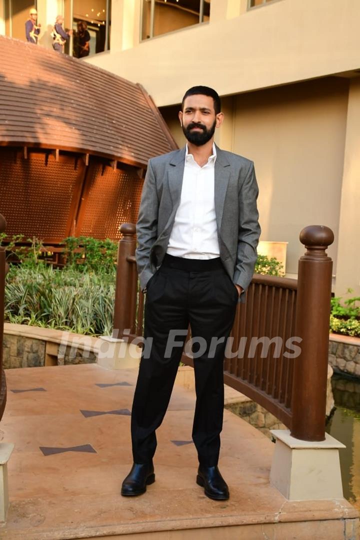 Vikrant Massey  snapped promoting upcoming film Gaslight in the city 