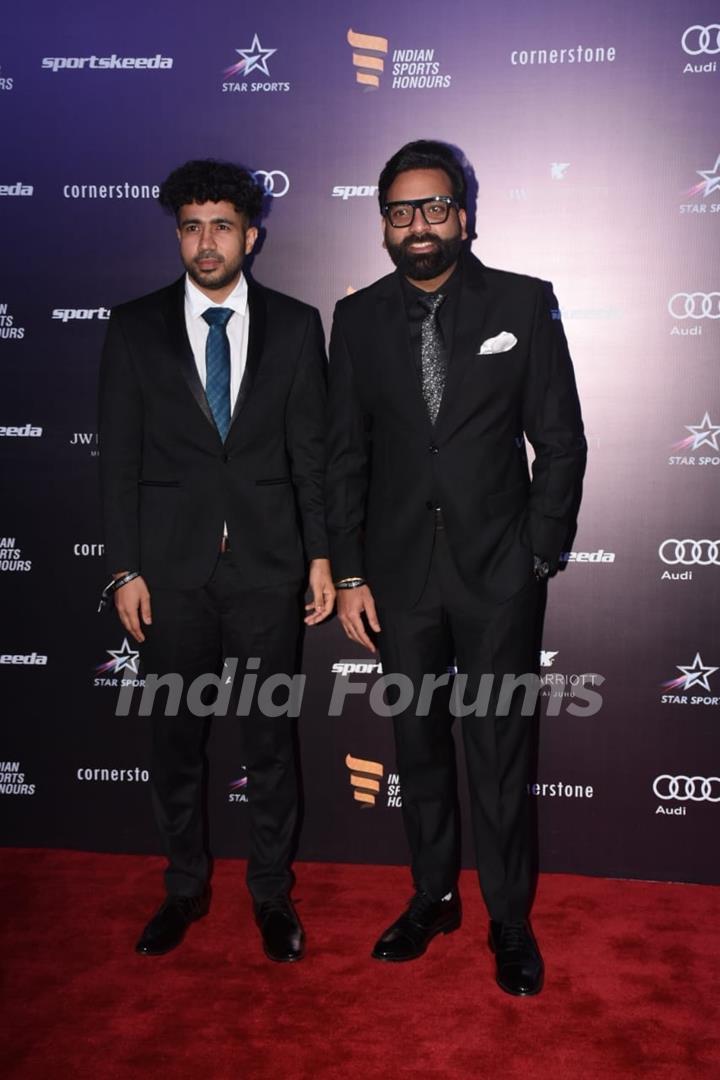 Anubhav Singh Bassi grace the red carpet of fourth edition of Indian Sports Honours