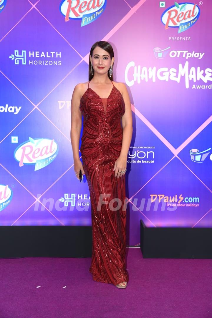 Preeti Jhangiani grace the OTTPlay Change Makers Awards 2023