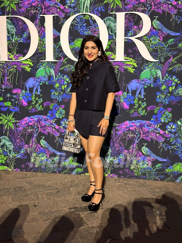 Celeb attend Dior 2023 show at Gateway of India, Mumbai