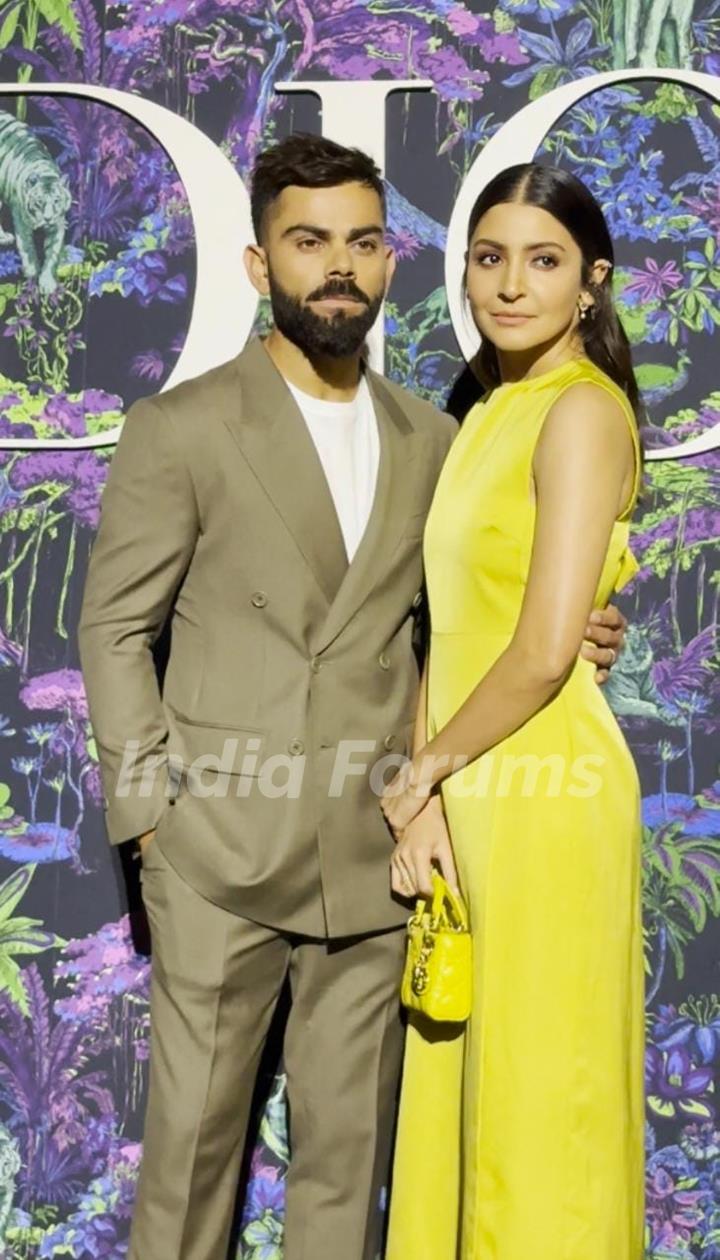 Virat Kohli, Anushka Sharma attend Dior 2023 show at Gateway of India, Mumbai