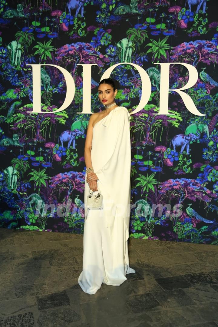 Athiya Shetty attend Dior 2023 show at Gateway of India, Mumbai