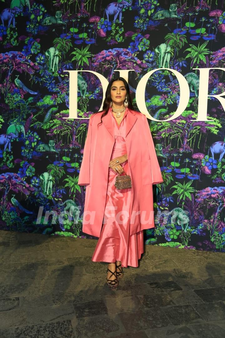 Sonam Kapoor Ahuja attend Dior 2023 show at Gateway of India, Mumbai