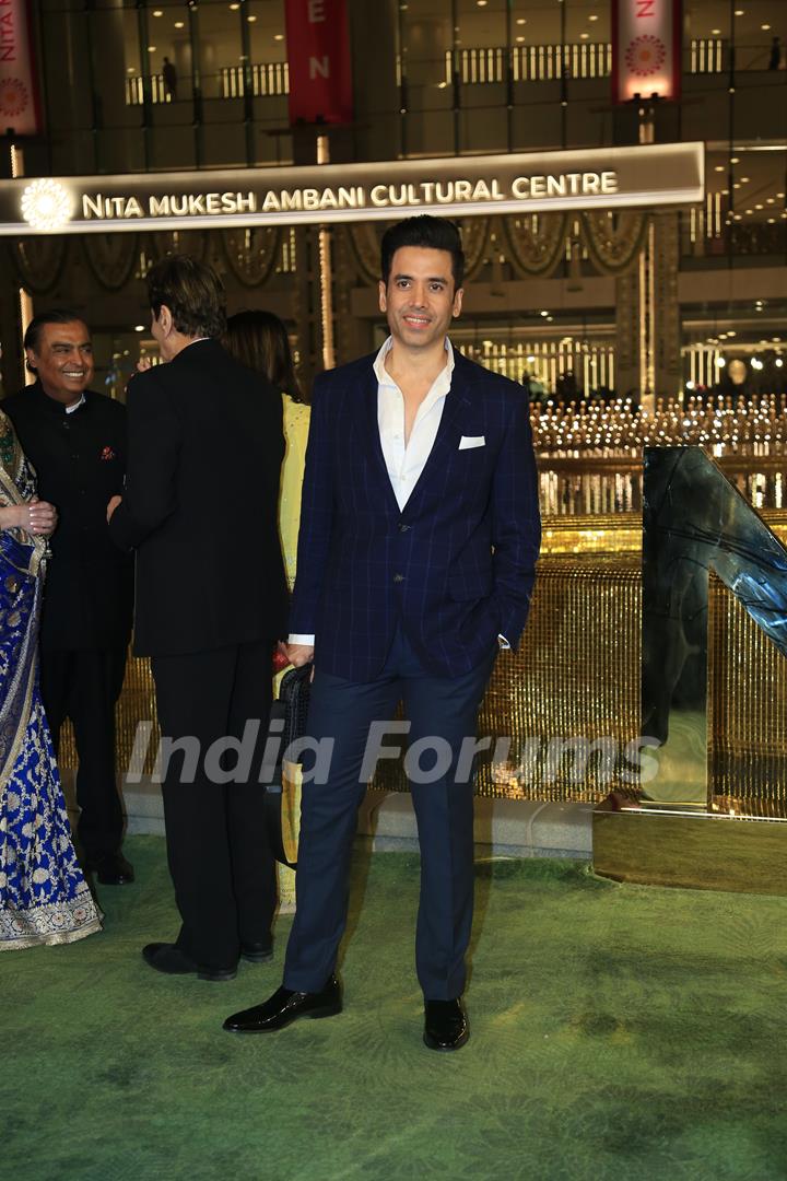 Tusshar Kapoor  attend the opening of the Nita Mukesh Ambani Cultural Centre
