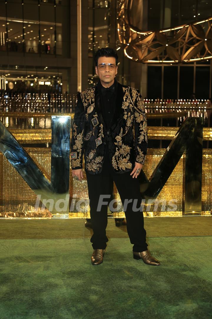 Karan Johar attend the opening of the Nita Mukesh Ambani Cultural Centre