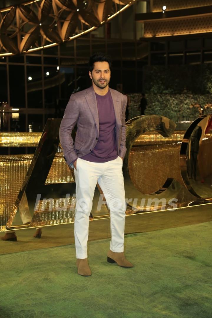 Varun Dhawan attend the opening of the Nita Mukesh Ambani Cultural Centre