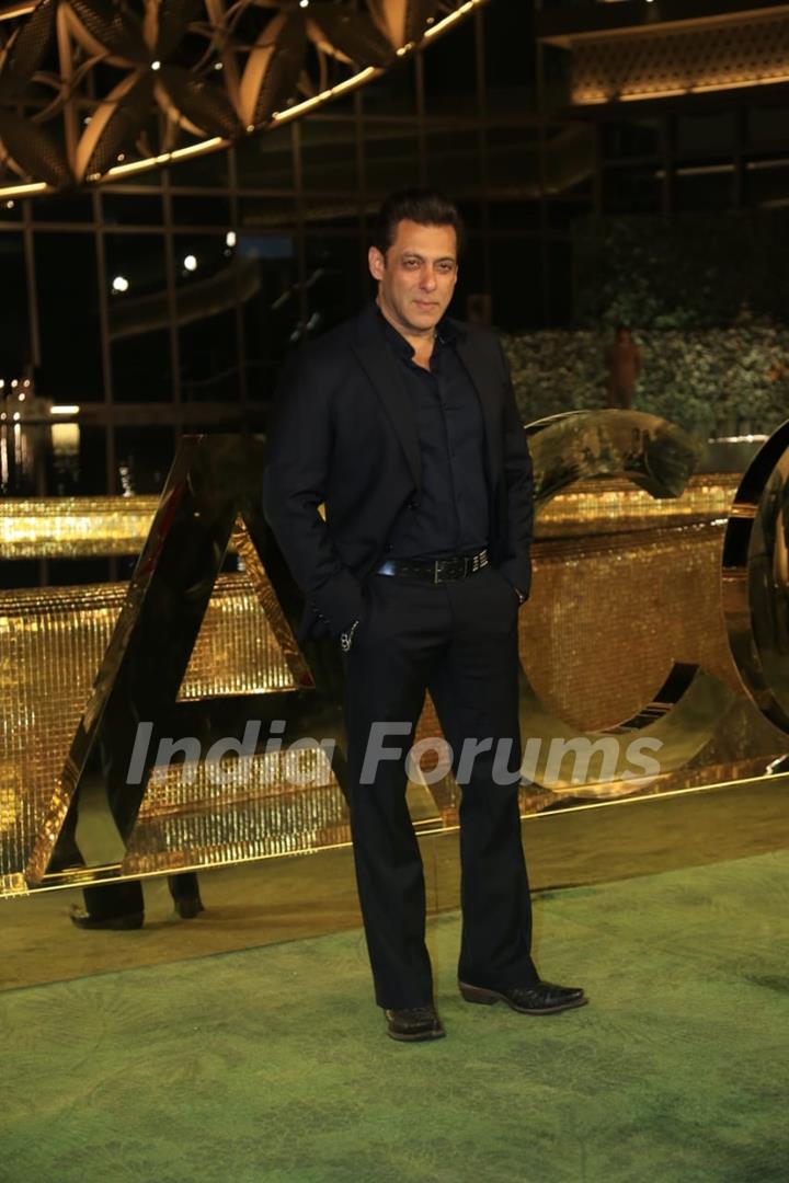 Salman Khan attend the opening of the Nita Mukesh Ambani Cultural Centre