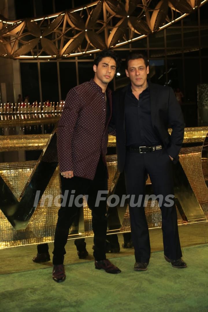 Aryan Khan, Salman Khan attend the opening of the Nita Mukesh Ambani Cultural Centre