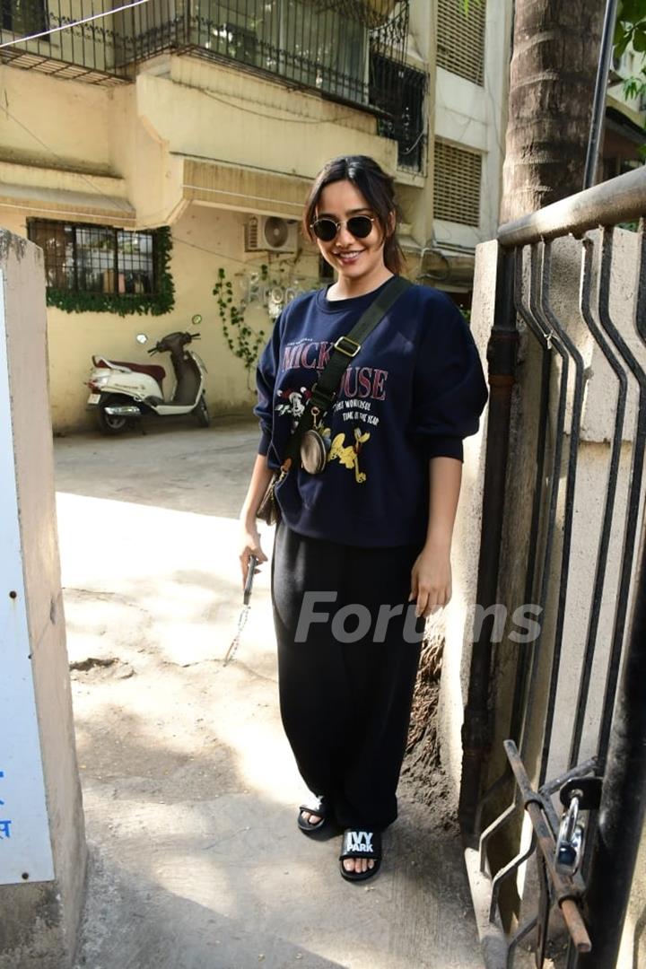 Neha Sharma snapped in Juhu