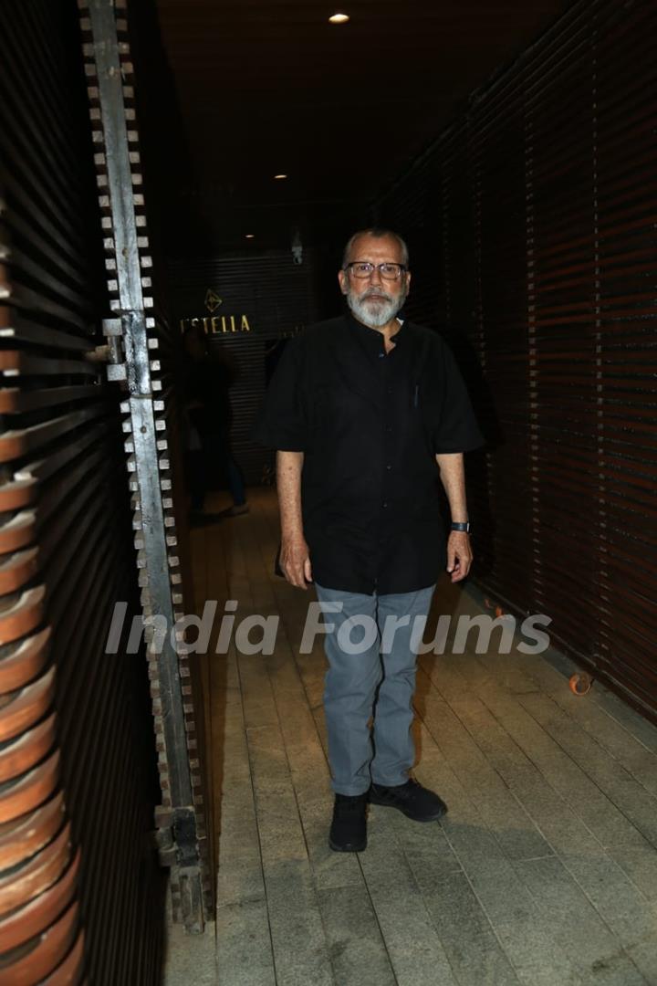 Pankaj Kapur snapped for a get together in Juhu