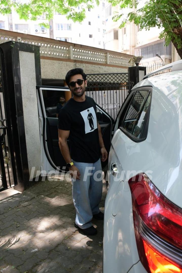 Pulkit Samrat snapped in Bandra