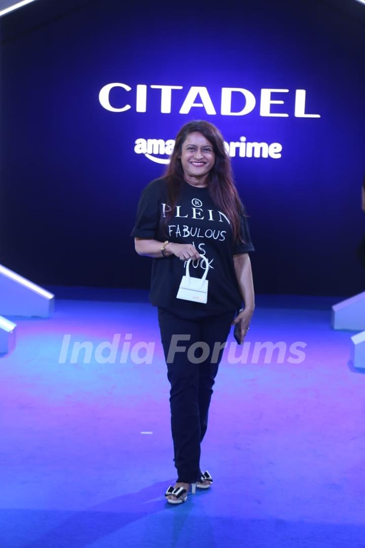 Celebrities attend the premiere of Citadel