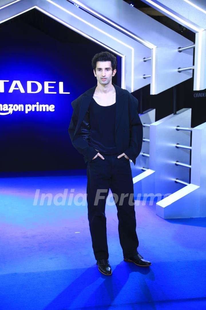 Sidhant Gupta attend the premiere of Citadel