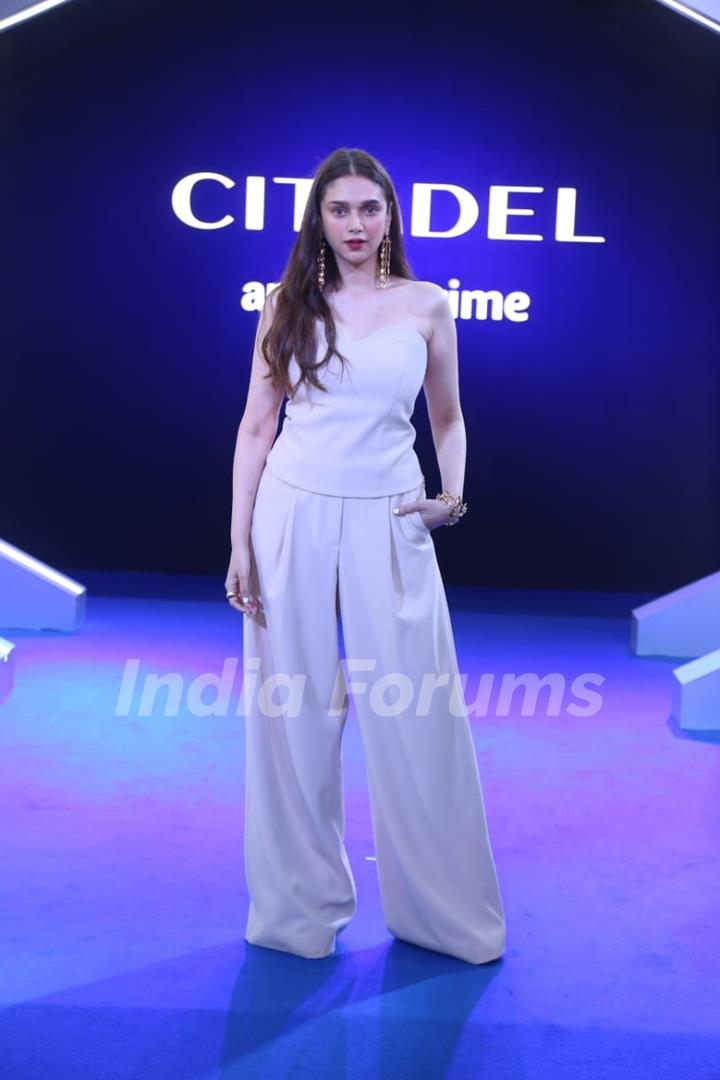 Aditi Rao Hydari attend the premiere of Citadel