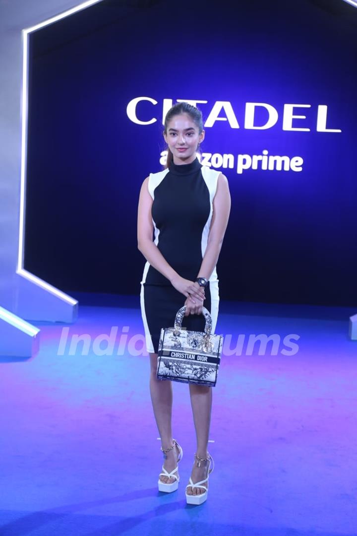 Anushka Sen attend the premiere of Citadel