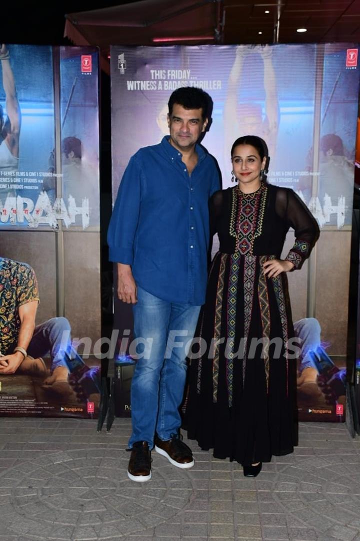 Sidharth Roy Kapur, Vidya Balan 