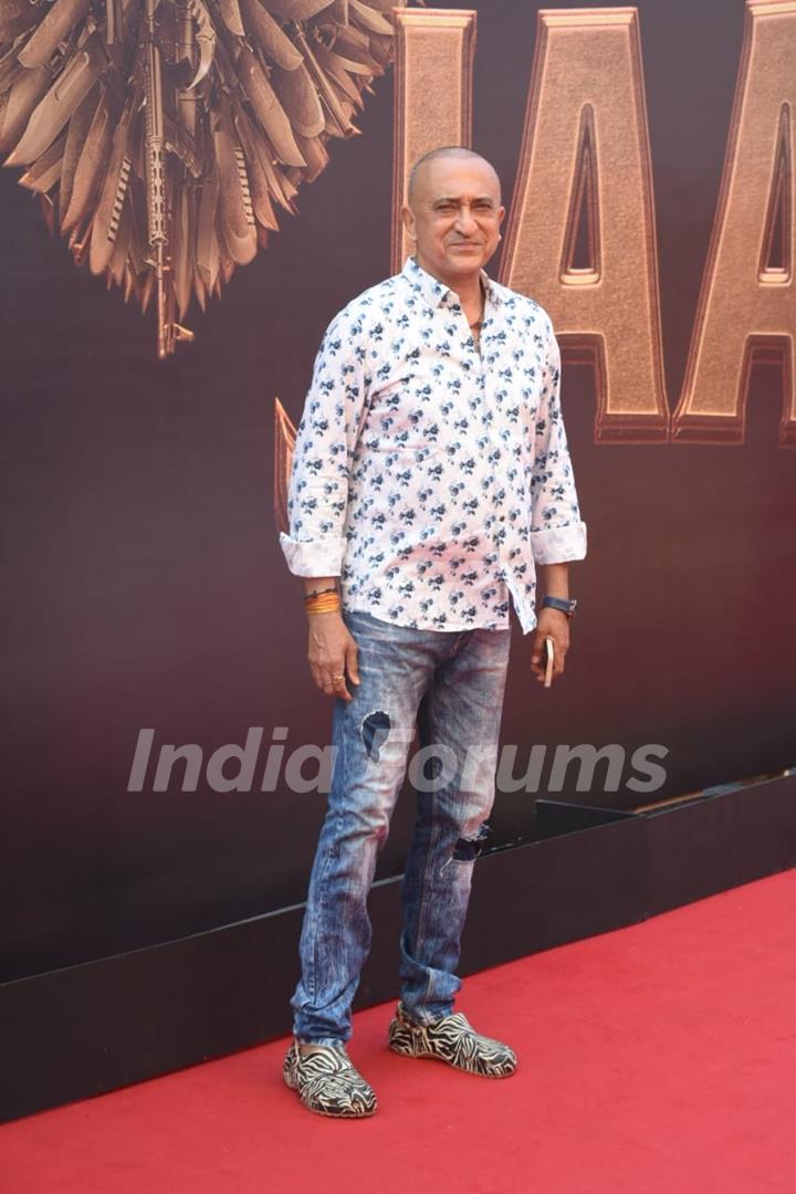 Tej Sapru snapped at the trailer launch of Kisi Ka Bhai Kisi Ki Jaan