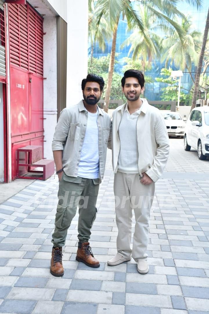 Armaan Malik and Mithoon snapped at T-Series office in Andheri 