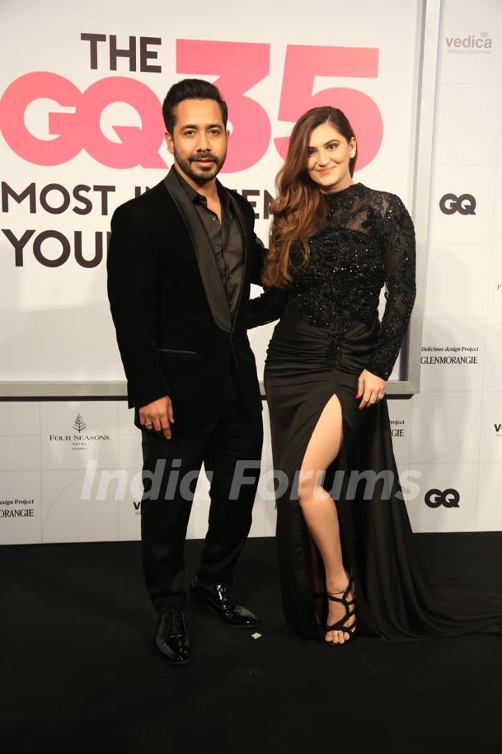 Shivaleeka Oberoi, Abhishek Pathak attend the GQ35 Most Influential Young Indians