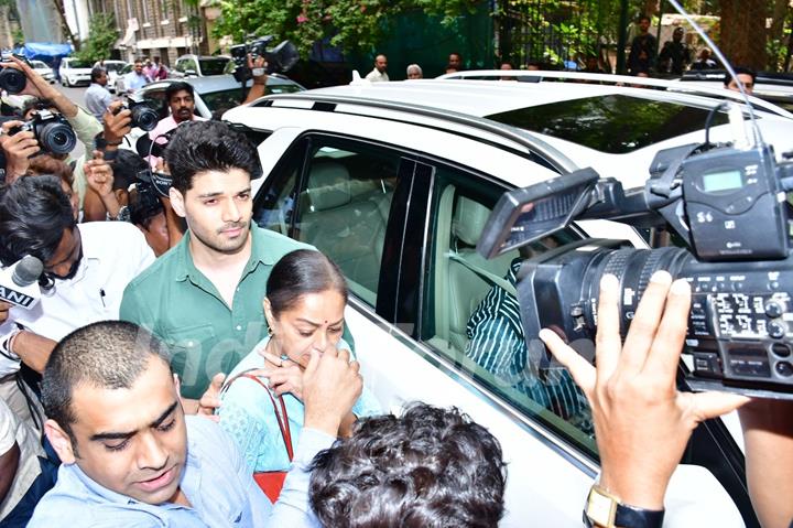Sooraj Pancholi snapped outside the court with his mother 